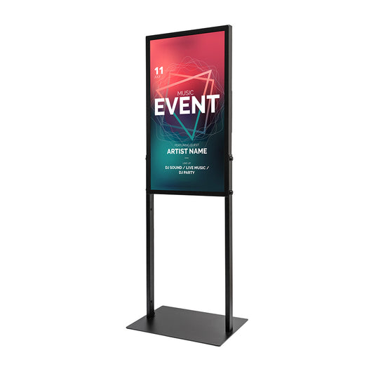 Mobile Infostele SKY – 43" Samsung UHD (PKW-transportabel)