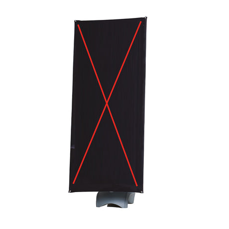Outdoor Banner Display Komplett-Set – Detailansicht