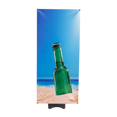 Outdoor Banner Display Komplett-Set – Detailansicht