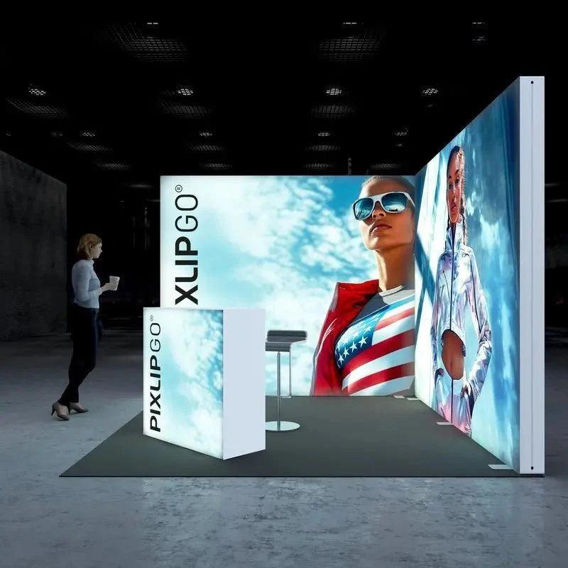 pixlip-go-s02-messestand-3x3m led messestand mobil