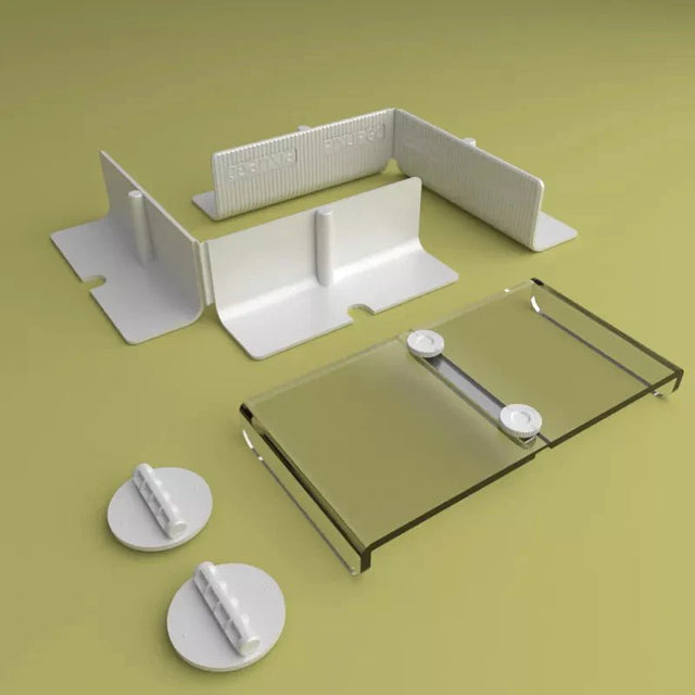 pixlip-go-tuer-set für lightbox messestand kabine lager