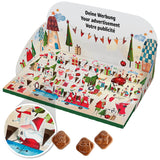 Pop-up-Adventskalender mit Logo – individuell bedruckt