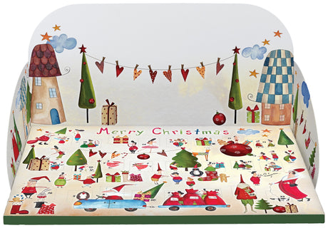 Pop-up-Adventskalender mit Logo – individuell bedruckt – Ansicht 2