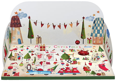 Pop-up-Adventskalender mit Logo – individuell bedruckt – Ansicht 4