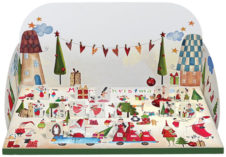 Pop-up-Adventskalender mit Logo – individuell bedruckt – Ansicht 6