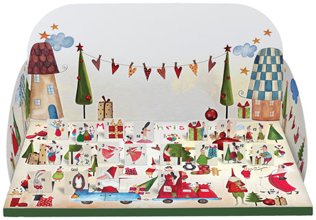 Pop-up-Adventskalender mit Logo – individuell bedruckt – Ansicht 7