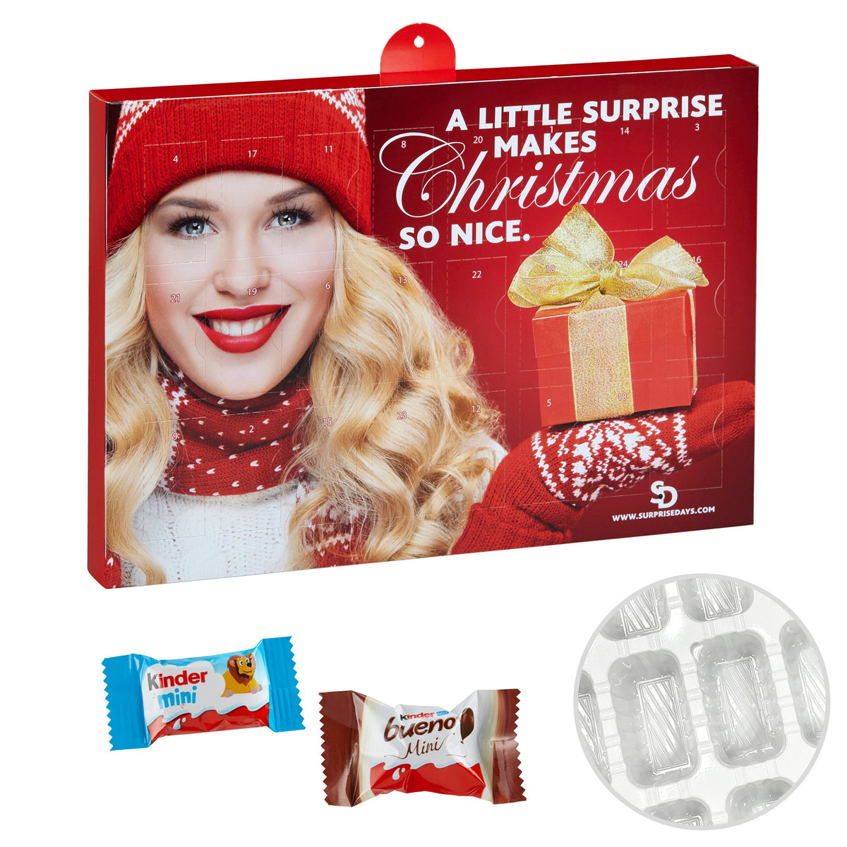 kinder Adventskalender mit Logo – Premium