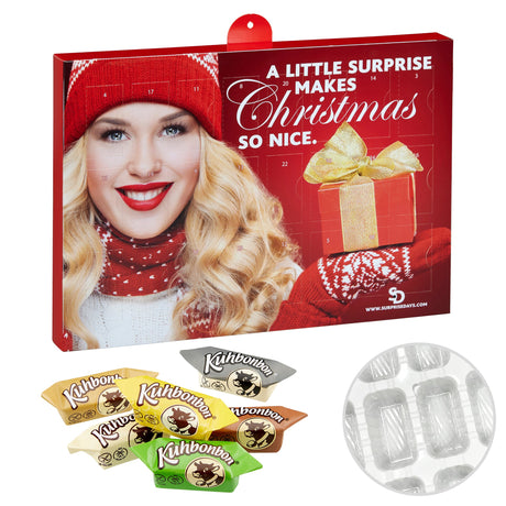 Kuhbonbon® Adventskalender mit Logo – Premium