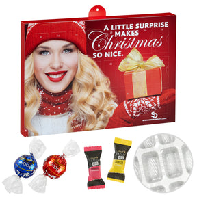 Lindor & Hello Adventskalender mit Logo – Premium