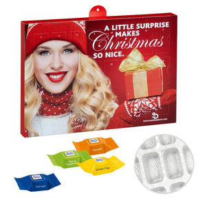 Ritter Sport Adventskalender mit Logo – Premium