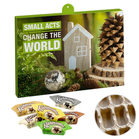 Kuhbonbon® Adventskalender mit Logo – Premium, Papier-Inlay