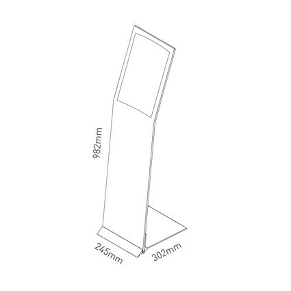 Wing PixQuick Plakatständer (A4) – Detailansicht