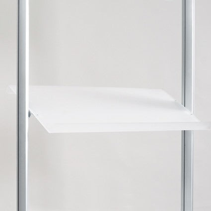 Prospektregal HM Mini-Rack (rollbar) – Detailansicht