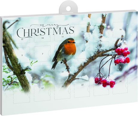 Plastikfreier A5-Adventskalender mit Logo – reinpapier®, Standardmotiv – Ansicht 2