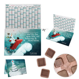 Plastikfreier A5-Adventskalender mit Logo – Cover, reinpapier®