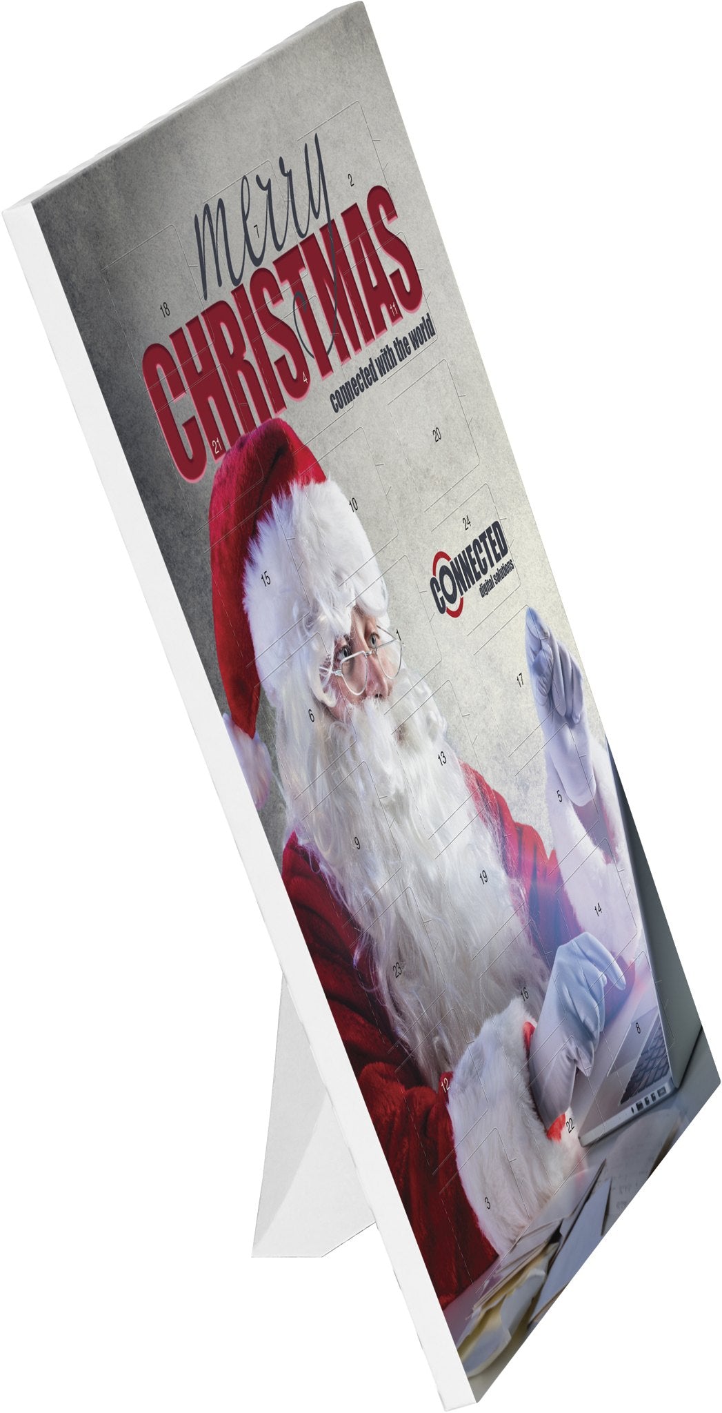 Papier-Adventskalender mit Logo – Schoko-Naps – Ansicht 5