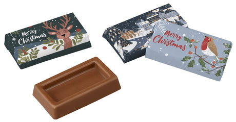 Papier-Adventskalender mit Logo – Schoko-Naps – Ansicht 7
