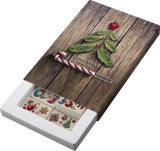 Schuber-Adventskalender mit Logo – Standardmotiv, Schoko-Naps – Ansicht 3