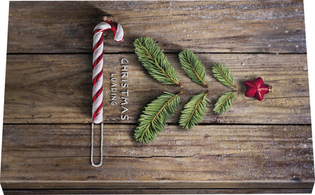 Schuber-Adventskalender mit Logo – Standardmotiv, Schoko-Naps – Ansicht 4