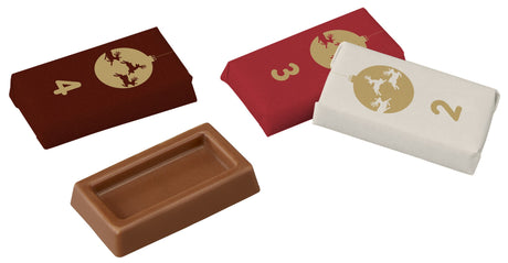 Schuber-Adventskalender mit Logo – Standardmotiv, Schoko-Naps – Ansicht 7