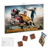 Fußball-Adventskalender mit Logo – individuell bedruckt