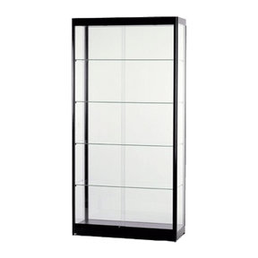 Standvitrine "Berlin" (schwarz) kaufen – Messe-Shop24.de