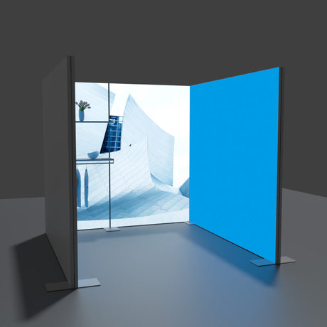 LED Messestand 3x3m – Detailansicht
