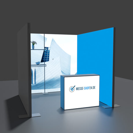 LED Messestand 3x3m – Detailansicht