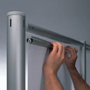 Wandfüllungs-Set "Stoff" für Octaquick 3x1, weiß