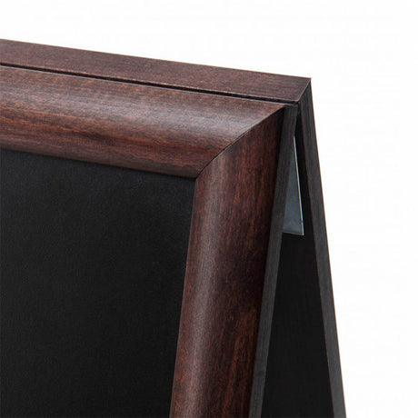 Werbeaufsteller Holz – Detailansicht