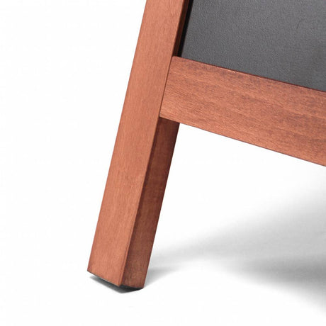 Werbeaufsteller Holz – Detailansicht