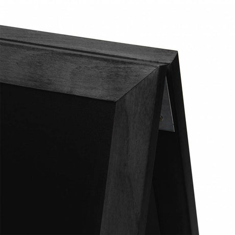 Werbeaufsteller Holz – Detailansicht