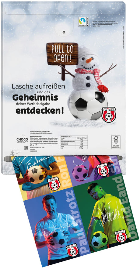 Adventskalender mit Logo & Werbeeinleger – individuell bedruckt – Ansicht 5