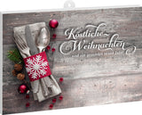 Adventskalender mit Logo & Werbeeinleger – Standardmotiv – Ansicht 2