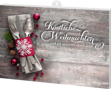 Adventskalender mit Logo & Werbeeinleger – Standardmotiv – Ansicht 4